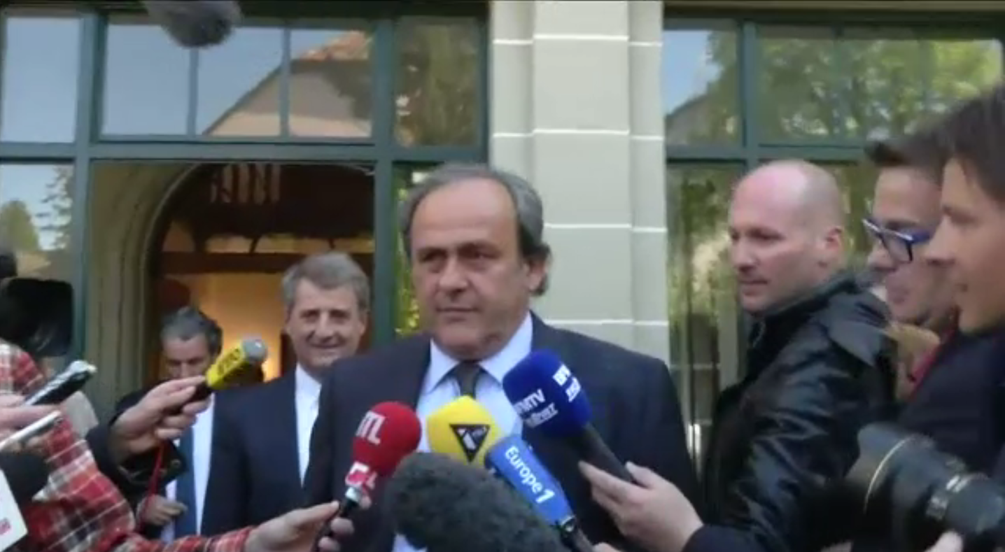 ศาลกีฬาโลกตัดสิน "พลาตินี่" ผิดจริง