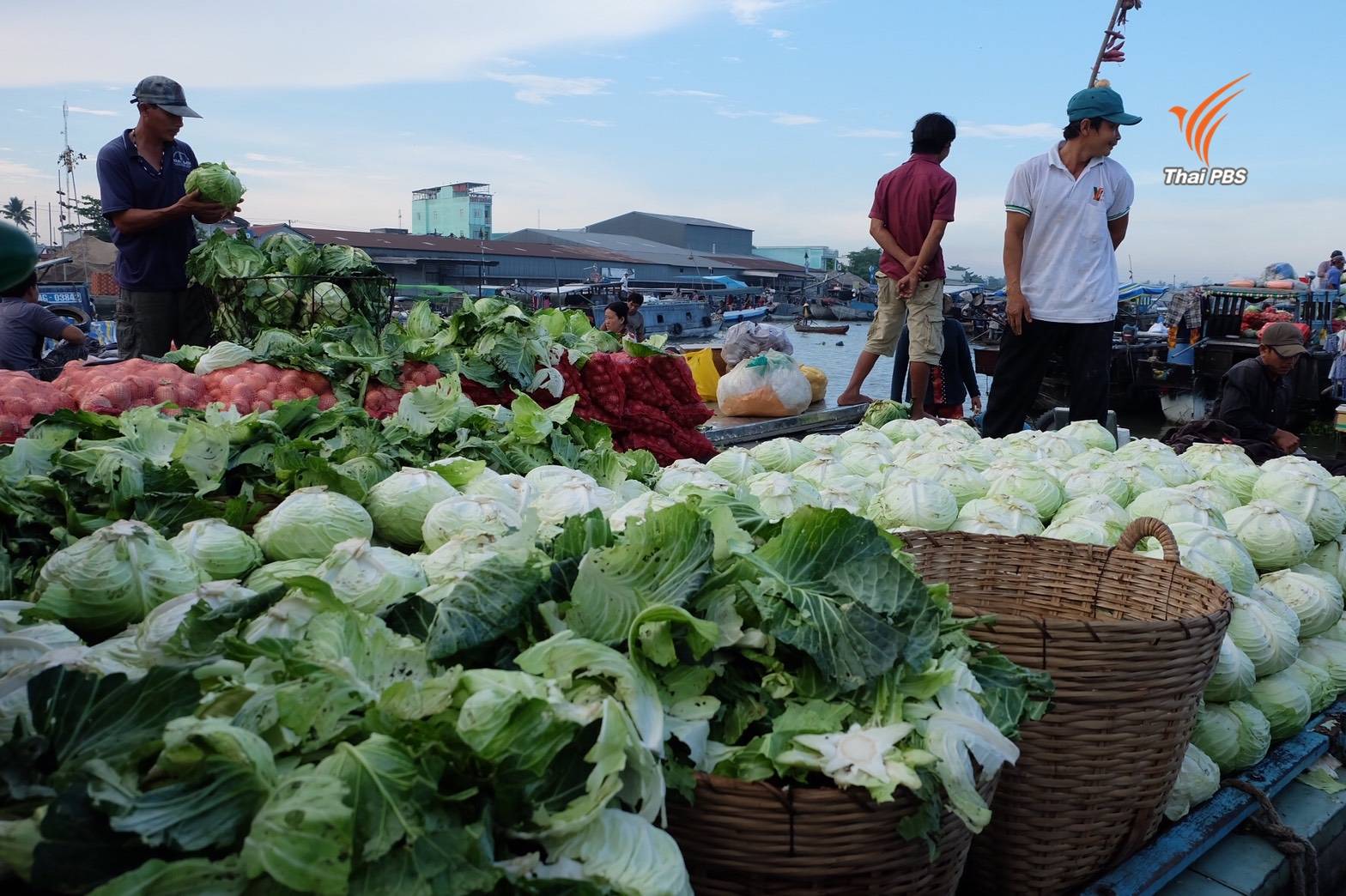 ภัยแล้งกระทบเวียดนาม ทำราคา"ผัก-ผลไม้"ตลาดค้าส่งแพงขึ้น