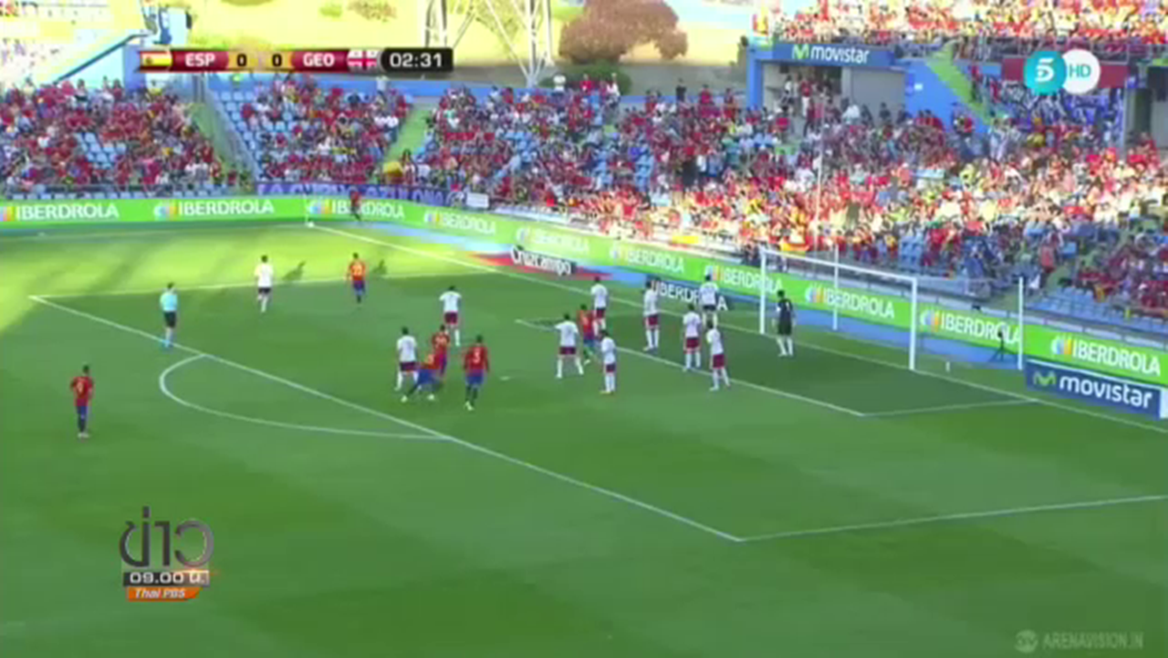 เคลื่อนไหวยูโร 2016 แชมป์เก่า "สเปน" ฟอร์มฝืด อุ่นเครื่องแพ้จอร์เจีย 0-1