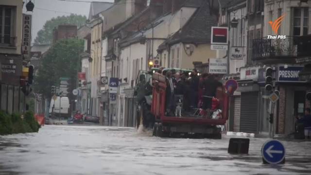 น้ำท่วมฝรั่งเศสยังวิกฤต เร่งอพยพ ปชช.ออกจากพื้นที่เสี่ยง 