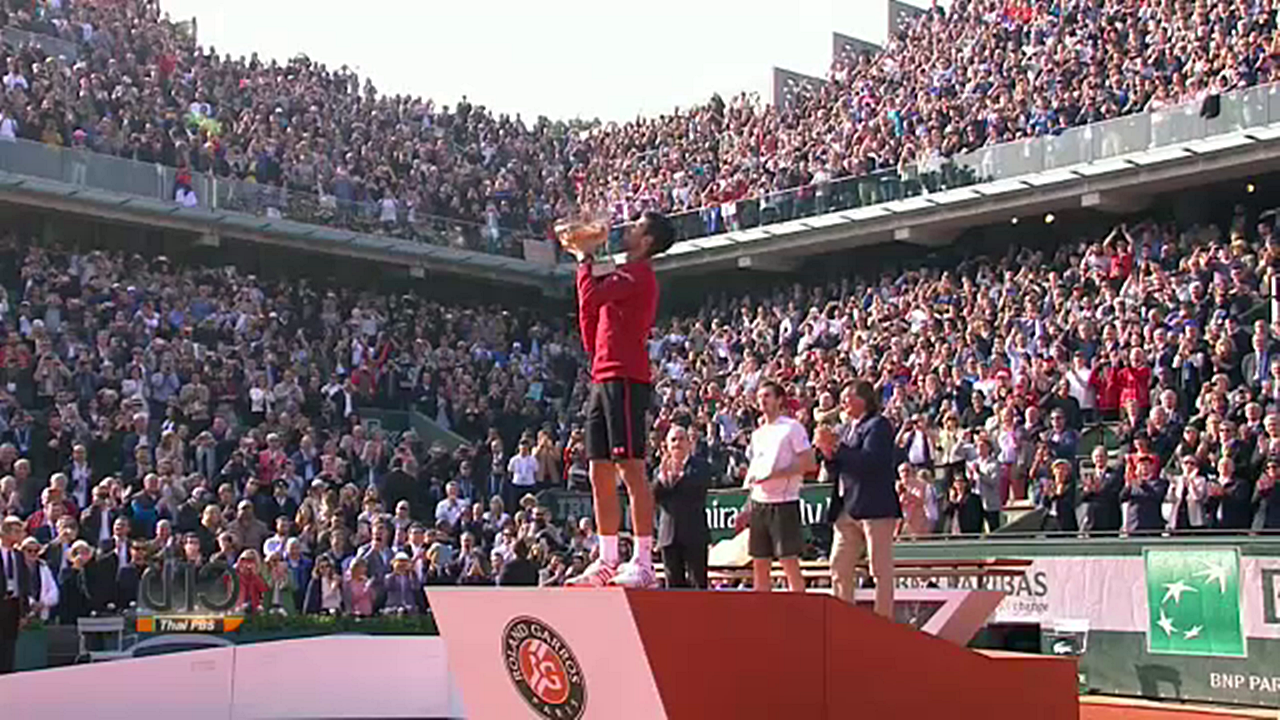 "ยอโควิช" สร้างประวัติศาสตร์ 1 ปี คว้าแชมป์ 4 แกรนด์สแลม เป็นคนแรกในรอบเกือบ 50 ปี