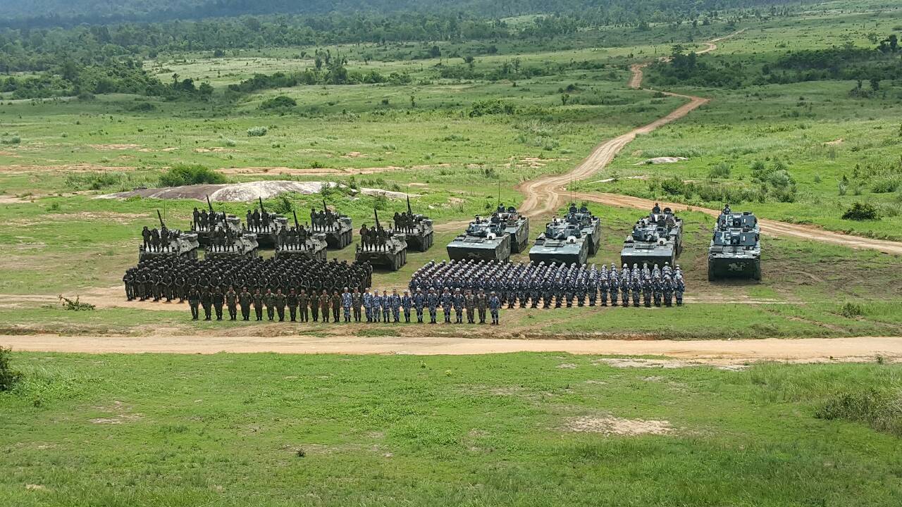 กองทัพเรือทำพิธีปิดการฝึกผสมกองทัพเรือไทย - จีน BLUE STRIKE 2016