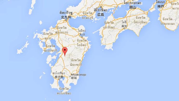  แผ่นดินไหวขนาด 6.0 เกาะคิวชู ญี่ปุ่น ไม่กระทบไทย