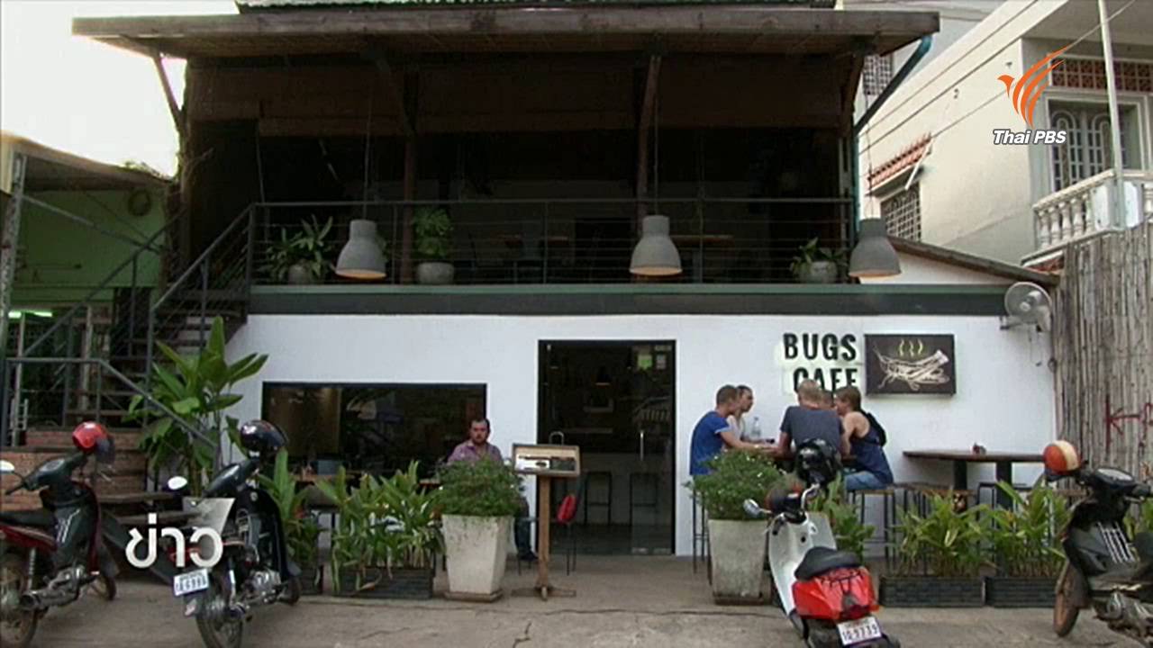 "บั๊ก คาเฟ่" ภัตตาคารแมลงแห่งแรกในกัมพูชา