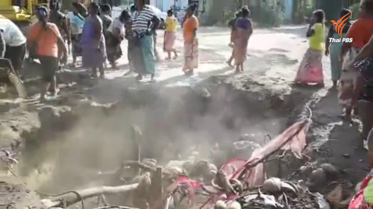 ชาวเลราไวย์-บริษัทเอกชน เผชิญหน้าหลังคนงานนำรถแบ็คโฮขุดในพื้นที่พิพาท