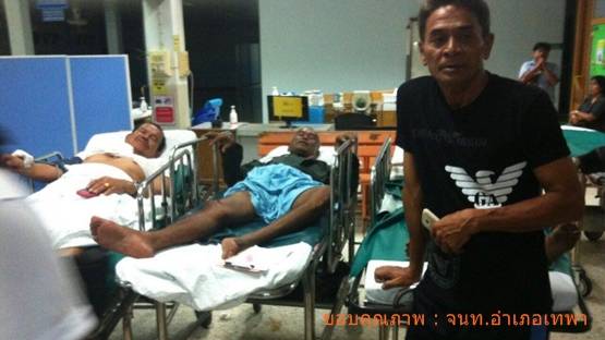 จยย.บอมบ์หลังสถานีรถไฟบ้านตาแปด อ.เทพา สงขลา เสียชีวิต 1 คน เจ็บ 11 คน