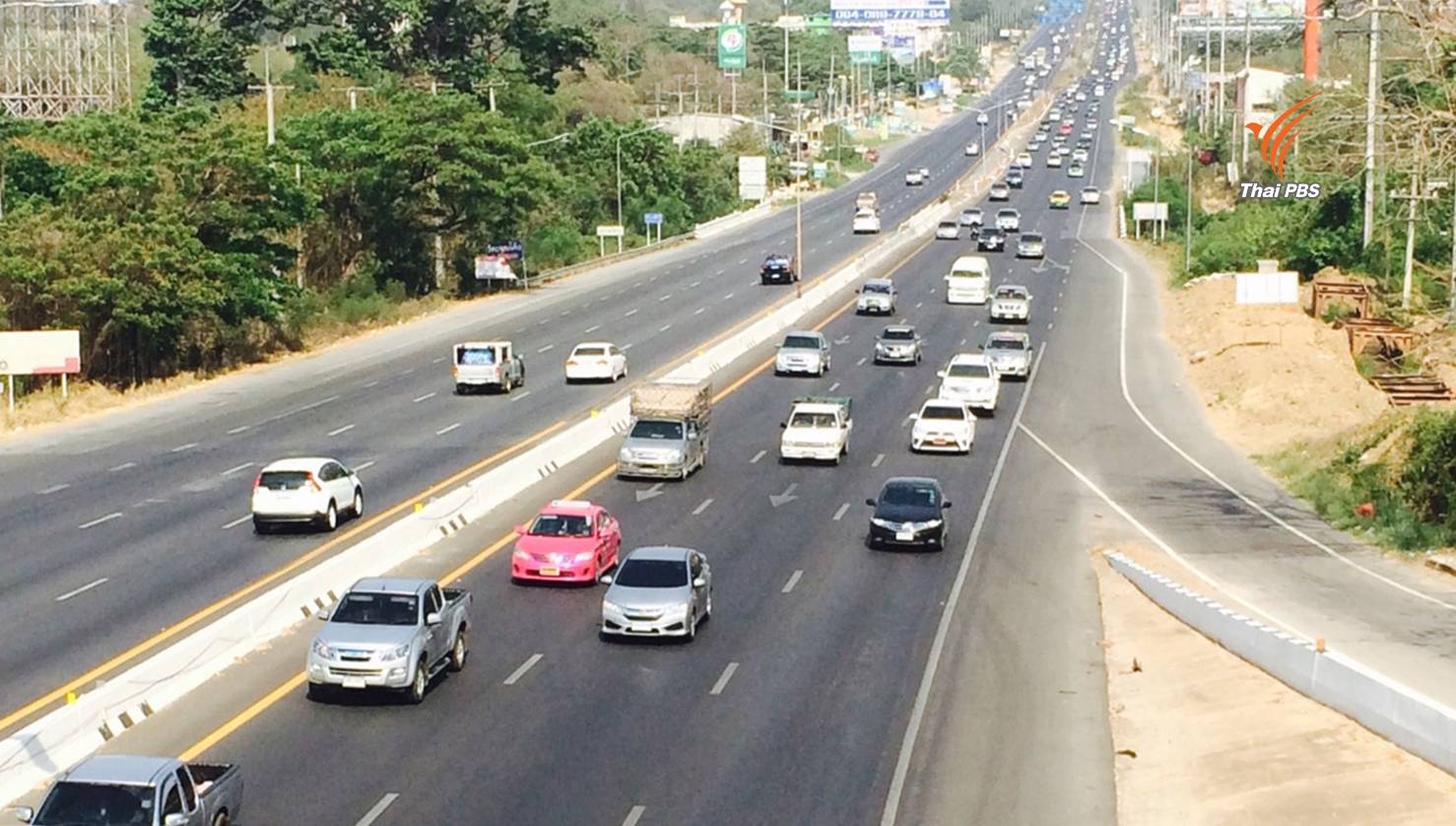 ถ.มิตรภาพ รถเริ่มหนาแน่น เคลื่อนตัวได้เรื่อยๆ