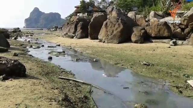 ร้องรีสอร์ท-ร้านค้า “เกาะพีพี-เขาหลัก” มักง่าย ทิ้งน้ำเสียลงทะเล วอนหน่วยงานเร่งแก้ไข