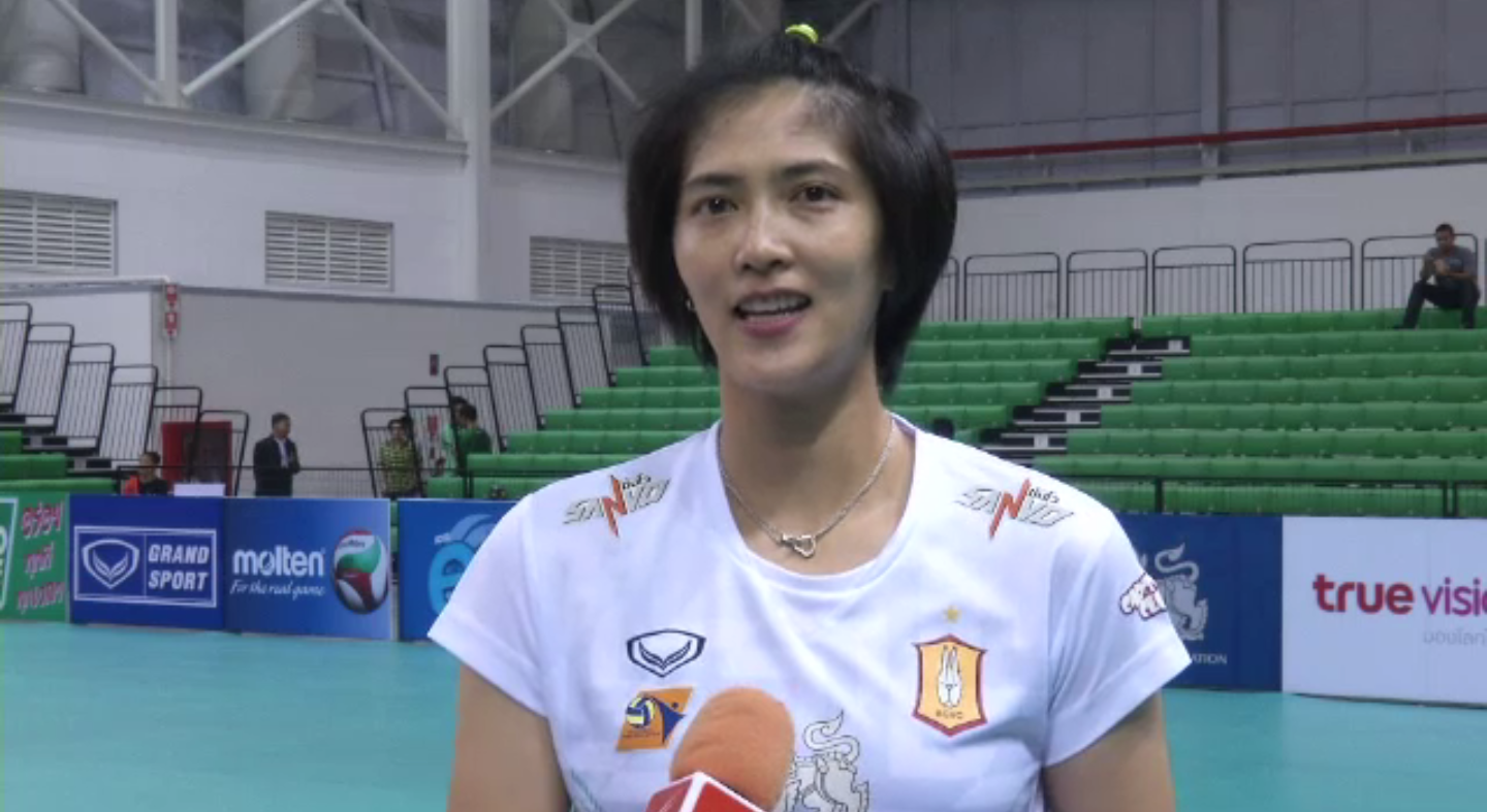 บีจีคว้าเเชมป์วอลเลย์บอลไทยเเลนด์ลีกหญิง หลังเดินหน้าเก็บชัยชนะ 12 เกม