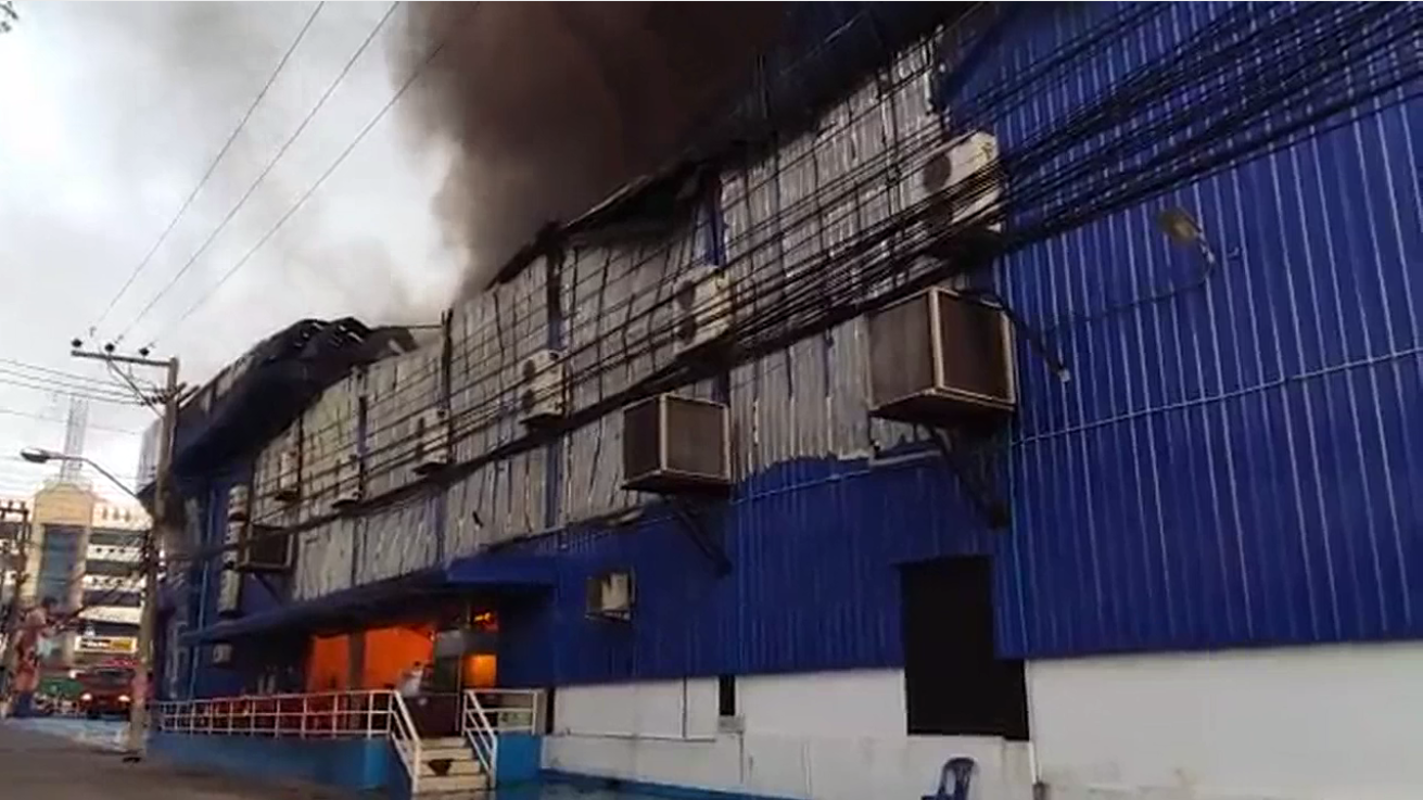 เกิดเหตุเพลิงไหม้ค่ายมวย Max muay thai พัทยา จ.ชลบุรี