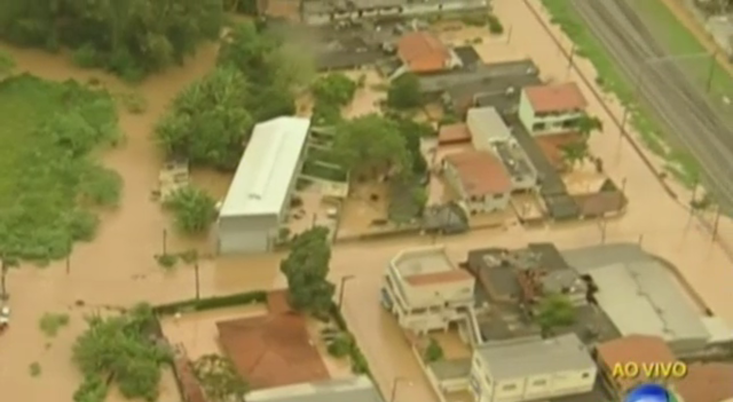 น้ำท่วมฉับพลันรุนแรงในนครเซาเปาโลของบราซิล เสียชีวิตอย่างน้อย 16 คน 