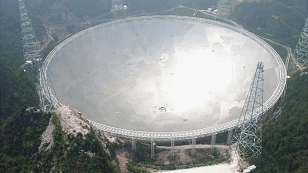 จีนเปิดใช้กล้องโทรทรรศน์วิทยุขนาดใหญ่ที่สุดในโลก