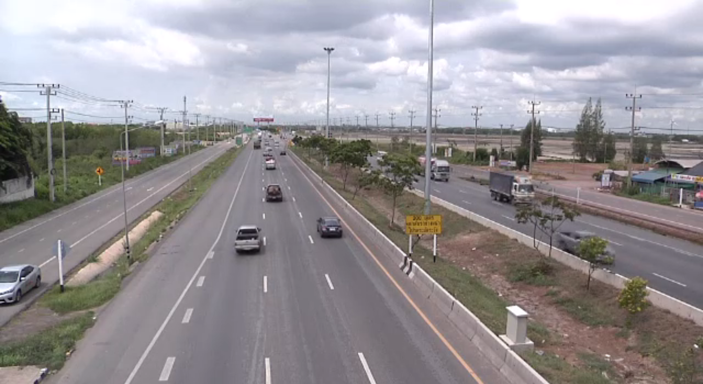 ถ.พระราม 2 สมุทรสงคราม สถิติชี้เกิดอุบัติเหตุบ่อยครั้งจุดกลับรถ