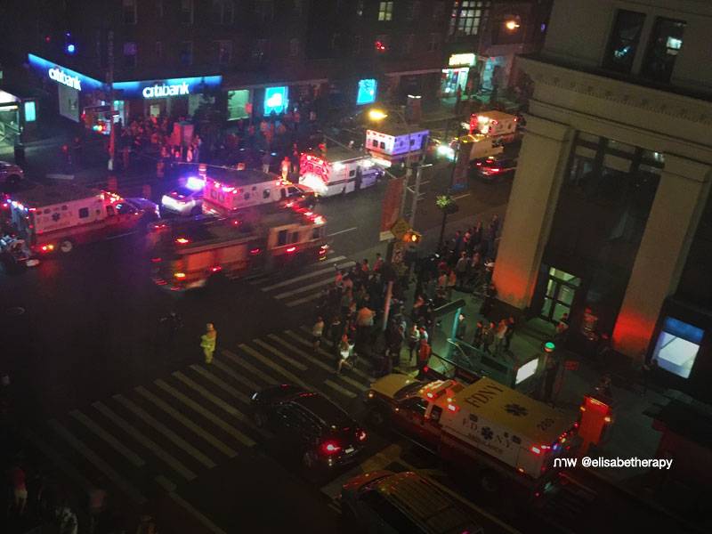 เกิดเหตุระเบิดกลางมหานครนิวยอร์ก สหรัฐฯ บาดเจ็บอย่างน้อย 25 คน