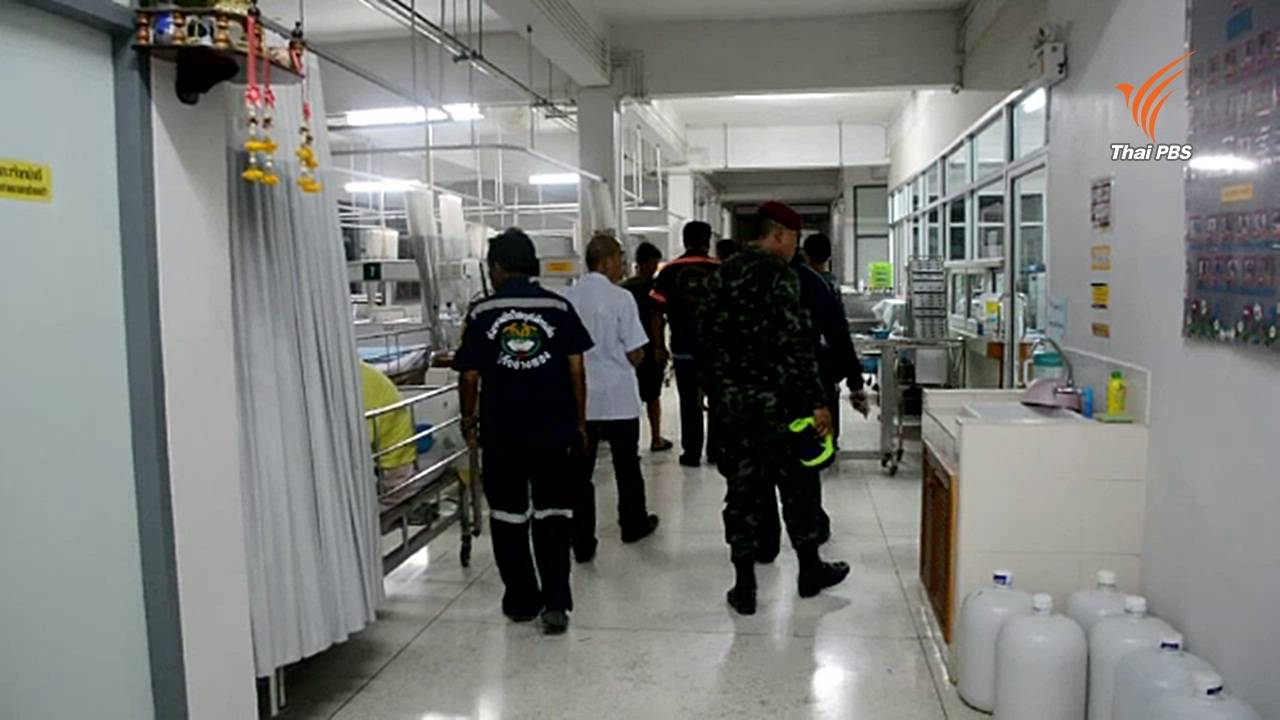 โทรป่วนขู่วางระเบิด รพ.โพธิ์ทอง จนท.เชื่อสร้างสถานการณ์