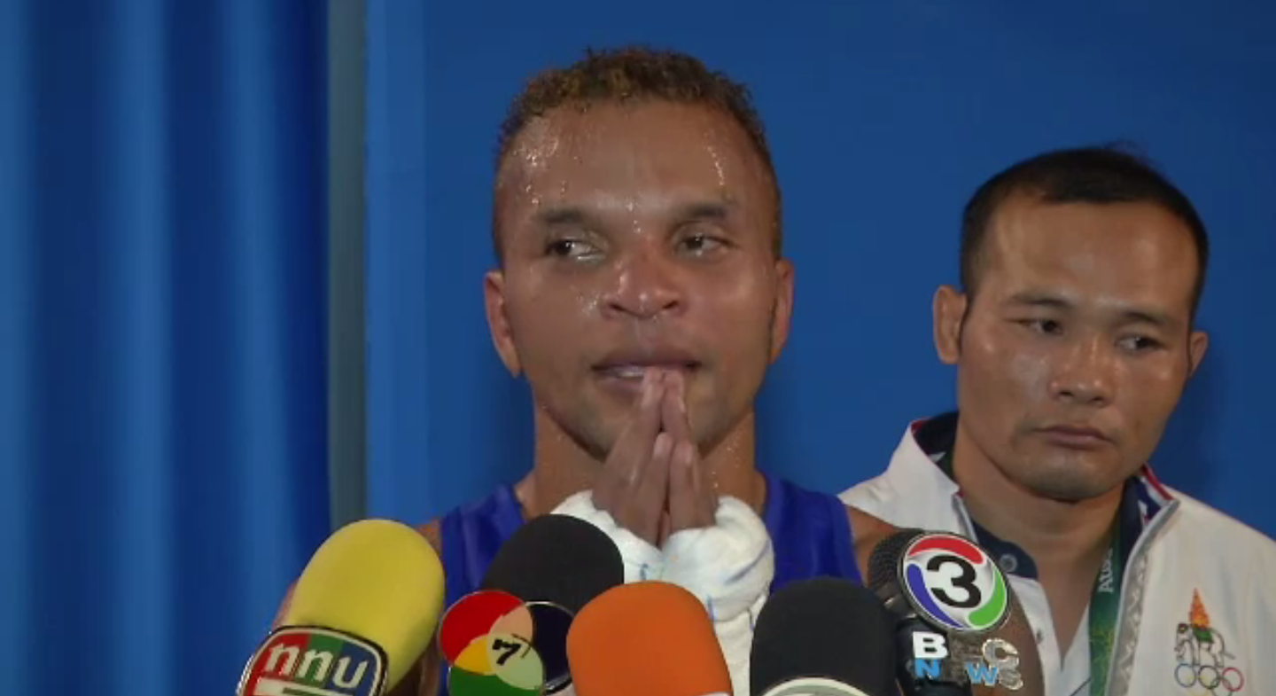 "อำนาจ" แพ้นักชกฝรั่งเศส ตกรอบ 16 คนสุดท้าย