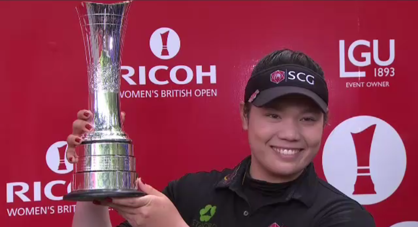 "เอรียา" คว้าแชมป์เมเจอร์ วีเมนส์ บริติช โอเพน