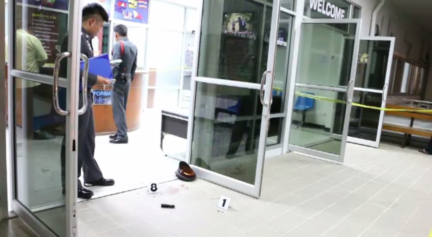 ตำรวจจับผู้ก่อเหตุยิง ร.ต.อ.ที่ห้ามเหตุทะเลาะวิวาทบนโรงพักบ้านโป่งได้แล้ว