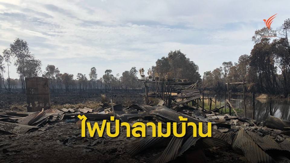 วอดทั้งหลัง! ขอเฮลิคอปเตอร์-ท่อพญานาคช่วยดับไฟพรุควนเคร็ง