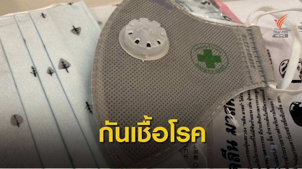 รู้ยัง! หน้ากากแบบไหนป้องกันไวรัสโคโรนาได้?