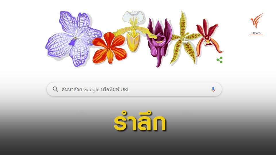  Google Doodles รำลึกถึง "ศ.ระพี สาคริก" บิดาแห่งกล้วยไม้ไทย