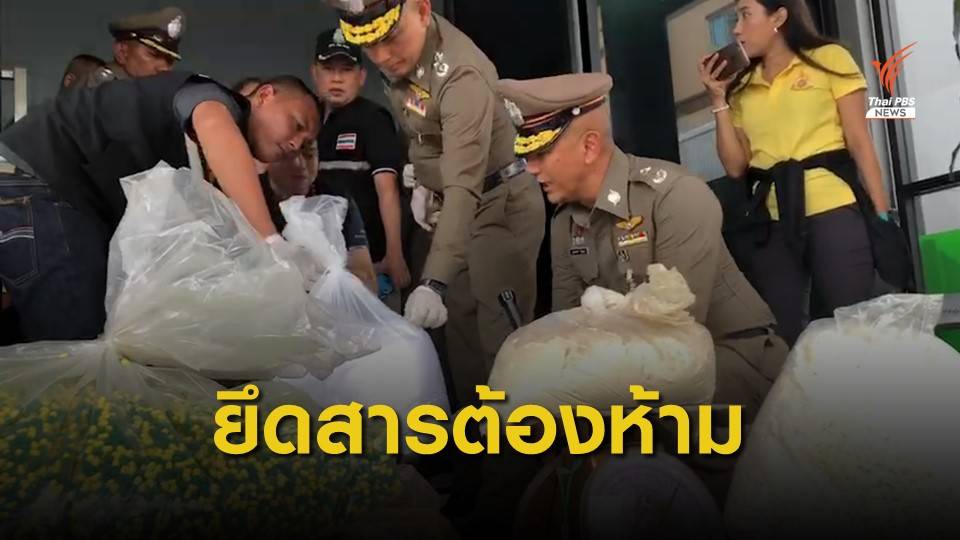 ตรวจค้นบริษัทขายสารตั้งต้นยาลดความอ้วน