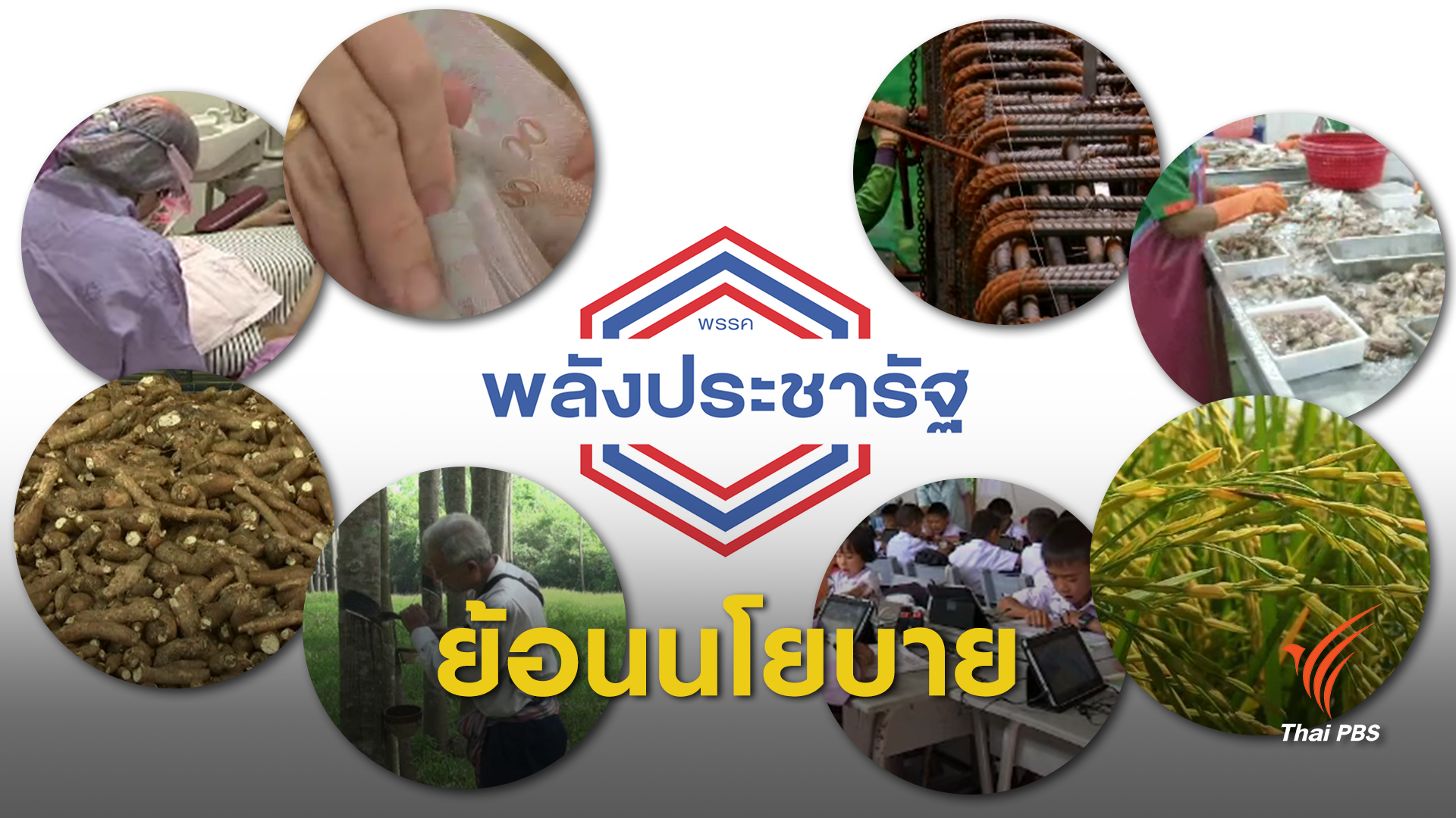 ส่องนโยบาย สัญญา "พลังประชารัฐ"
