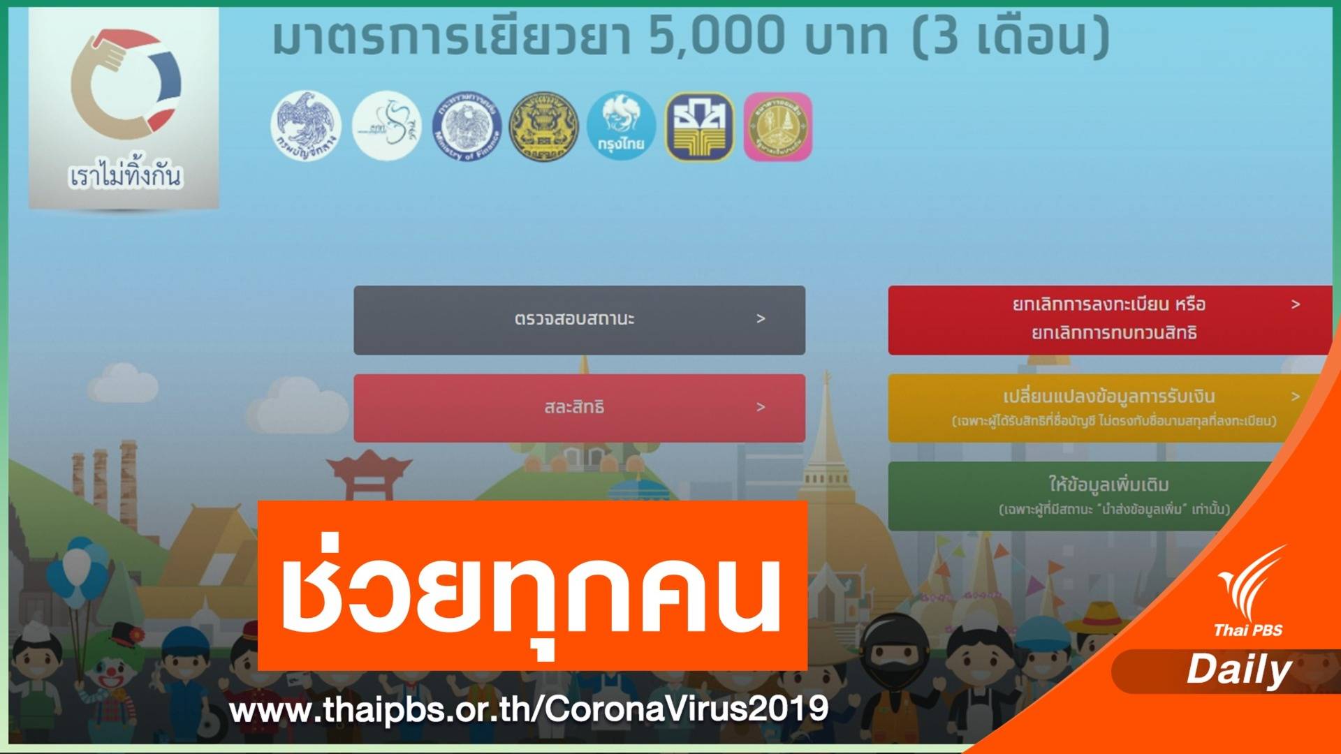 คลังเชื่อรัฐบาลช่วยคนไทยทุกคนจากผลกระทบ COVID-19 แล้ว