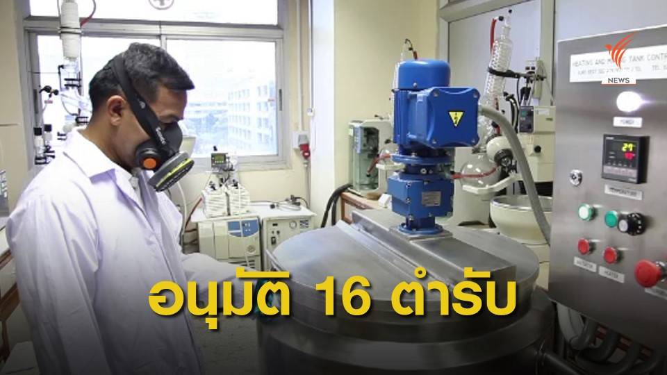 สธ.เห็นชอบใช้ตำรับยาผสม "กัญชา" ใน รพ.สต.