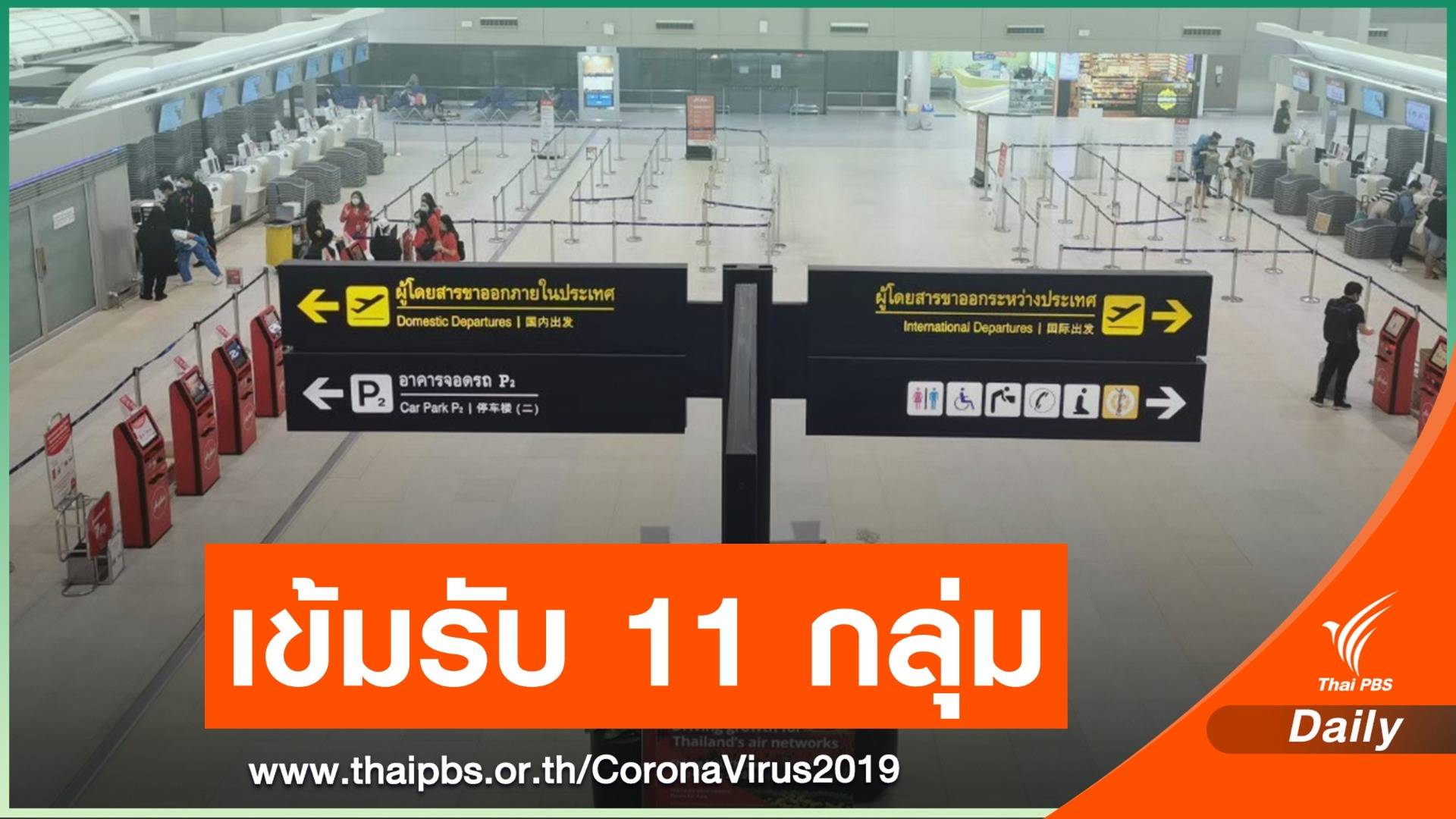 ตร.ย้ำ 11 กลุ่มเดินทางเข้าไทย ต้องทำตามมาตรการ-กักตัว