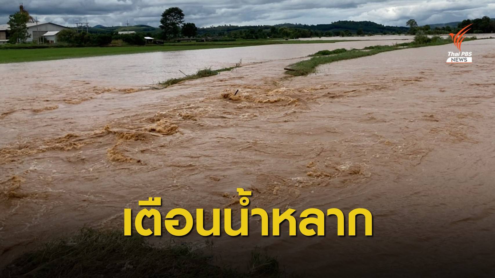 "เชียงราย-พะเยา-น่าน" เฝ้าระวังน้ำป่าไหลหลาก 7-8 ส.ค.นี้