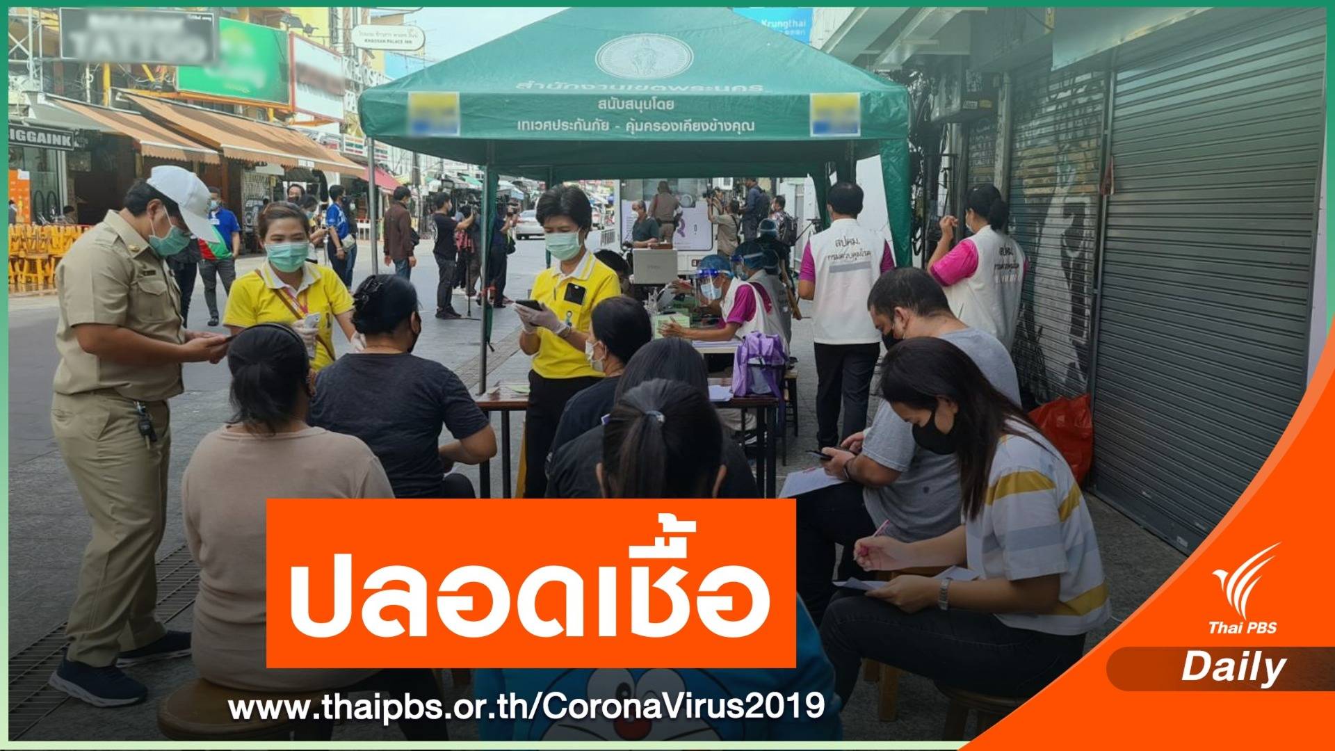 ผลตรวจคนใกล้ชิดผู้ต้องขังติด COVID-19 "1,004 คน" ไม่ติดเชื้อ