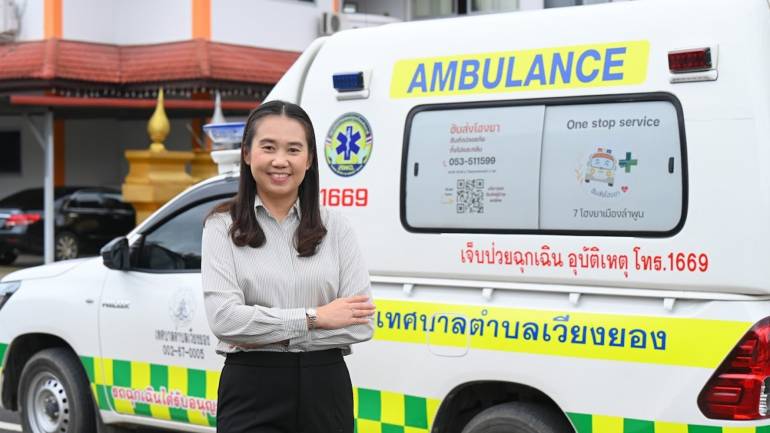 น.ส.สิริมาพร รัตนภูมิสิริ นายกเทศมนตรีตำบลเวียงยอง