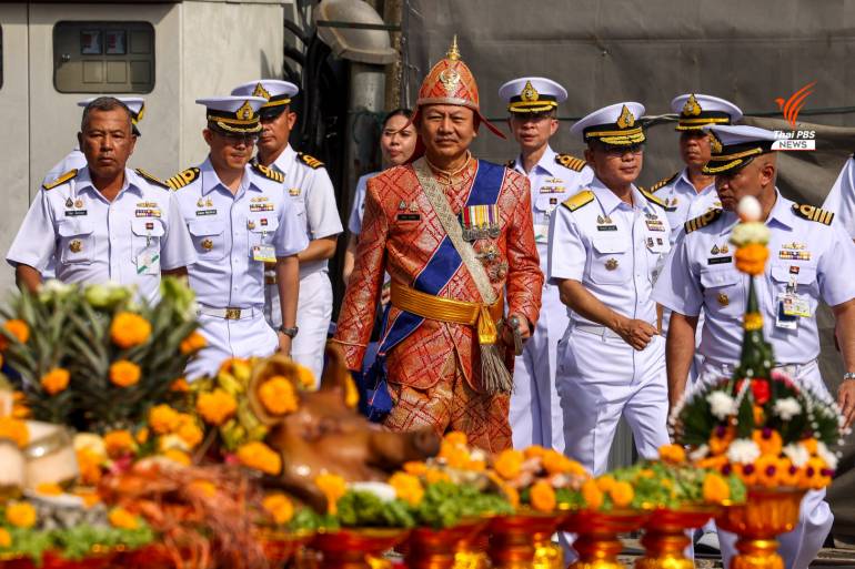 พิธีบวงสรวงไหว้แม่ย่านางเรือพระราชพิธี ก่อนการจัดขบวนพยุหยาตราตราทางชลมารค 27 ต.ค.2567