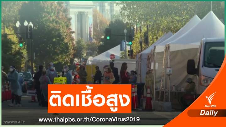 COVID-19 ในสหรัฐฯ ยังวิกฤต ติดเชื้อ-เข้า รพ.สูงทำสถิติ