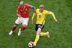 3 ก.ค.2561 ฟุตบอลโลก 2018 รอบ 16 ทีมสุดท้าย คู่ที่ 7 สวีเดน ชนะ สวิตเซอร์แลนด์ 1-0 