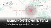 แผ่นดินไหว ขนาด 6.3 ที่อัฟกานิสถาน เสียชีวิต 8 คน เจ็บอีกกว่า 100 คน 