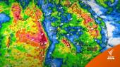 เตือน! ภาคตะวันออกรับมือฝนตกหนักมาก-ภาคใต้คลื่นสูง 2 เมตร 