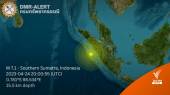 แผ่นดินไหวในทะเล ขนาด 7.1 เกาะสุมาตรา อินโดนีเซีย