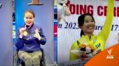 2 สาวไทยคว้าแชมป์โลก วีลแชร์ฟันดาบ-จักรยานทางไกล