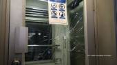 ทุบกระจกลิฟต์ " บีทีเอส" ประท้วงถูกล็อก รอนสิทธิคนพิการ 