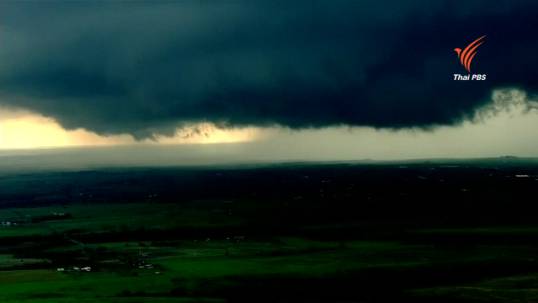สื่อในสหรัฐฯ เผยภาพสำรวจความเสียหายจากพายุทอร์นาโดในรัฐโอกลาโฮมา