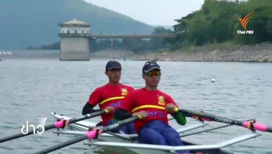 ทีมเรือกรรเชียงชายหวัง 3 เหรียญทองซีเกมส์