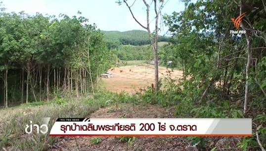 ชาวบ้านร้อง คสช.ตรวจสอบนายทุนบุกรุกป่าเฉลิมพระเกียรติกว่า 200 ไร่ 