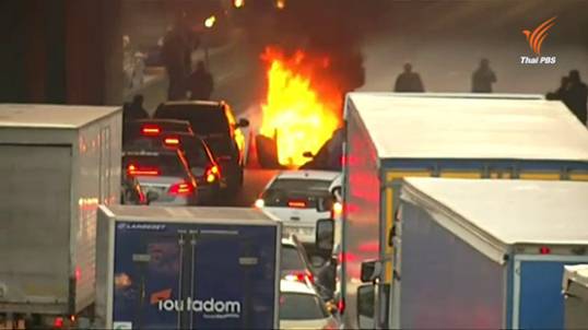 ฝรั่งเศสสั่งปิด "แท็กซี่อูเบอร์" หลังคนขับแท็กซี่ประท้วงรุนแรง