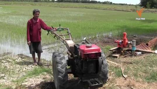 ชาวนา อ.ชุมแสง จ.นครสวรรค์ รอรับผันน้ำแม่ปิง