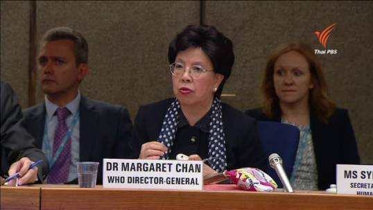 ผอ.องค์การอนามัยโลกประกาศจะหยุดการระบาดของไวรัสอีโบลาในแอฟริกา