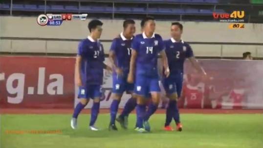 ทีมชาติไทย เฉือนชนะ ลาว 2-1 ในฟุตบอล ยู-19 ชิงแชมป์อาเซียน