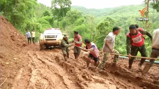 ‘เชียงราย-แม่ฮ่องสอน’ยังจม-ดินโคลนถล่ม ครม.อนุมัติภัยแล้ง 7 พันล.-โคราชแก้น้ำขัง