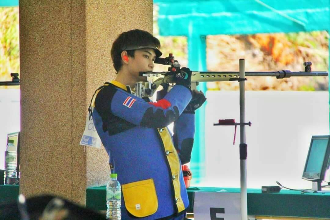 "นภิศ" นักยิงปืนดาวรุ่งทีมชาติไทย คว้าโควต้าโอลิมปิกใบสุดท้าย